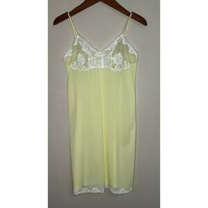 Vtg Vassarette Slip Women's Small Sheer Lingerie Dress Munsingwear Nylon Fairy